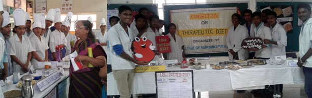 Exhibition on Therapeutic Diet Preparation